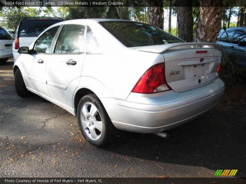CD Silver Metallic / Medium Graphite 2004 Ford Focus ZTS Sedan