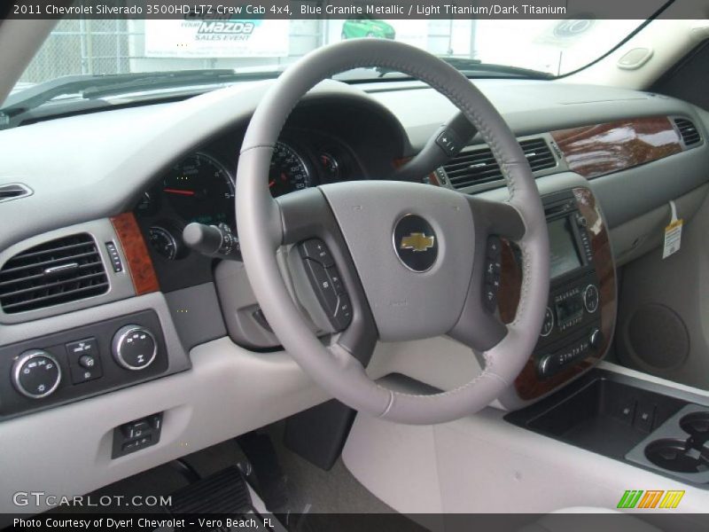 Dashboard of 2011 Silverado 3500HD LTZ Crew Cab 4x4