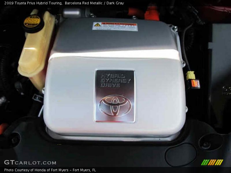 Barcelona Red Metallic / Dark Gray 2009 Toyota Prius Hybrid Touring