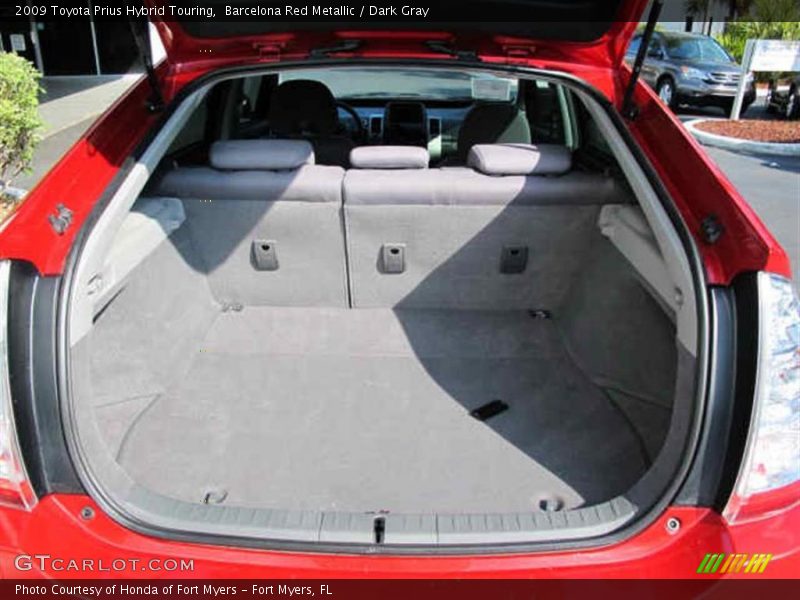 Barcelona Red Metallic / Dark Gray 2009 Toyota Prius Hybrid Touring