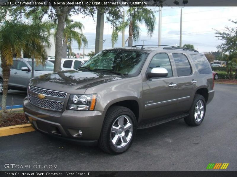 Mocha Steel Metallic / Light Cashmere/Dark Cashmere 2011 Chevrolet Tahoe LTZ