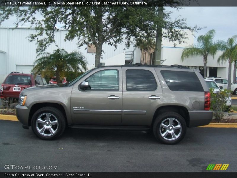 Mocha Steel Metallic / Light Cashmere/Dark Cashmere 2011 Chevrolet Tahoe LTZ