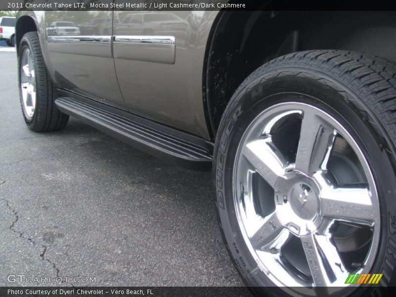 Mocha Steel Metallic / Light Cashmere/Dark Cashmere 2011 Chevrolet Tahoe LTZ