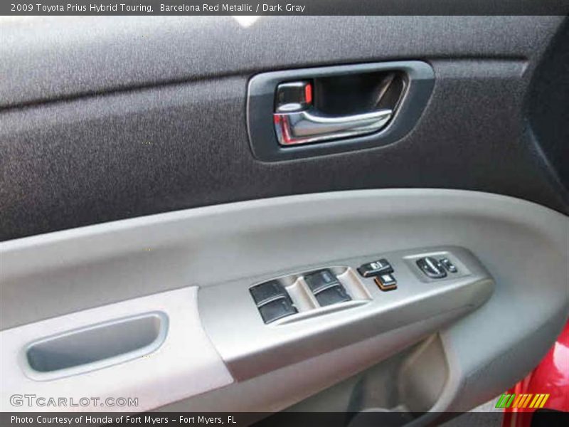 Barcelona Red Metallic / Dark Gray 2009 Toyota Prius Hybrid Touring