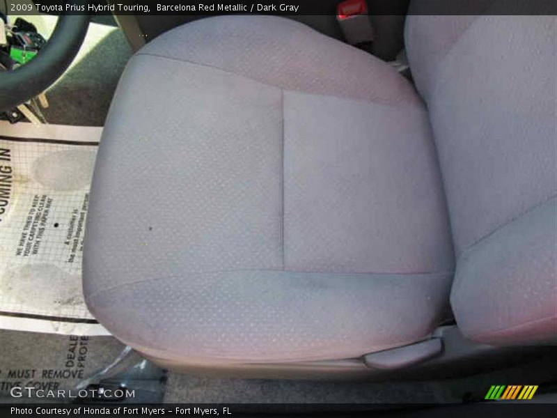 Barcelona Red Metallic / Dark Gray 2009 Toyota Prius Hybrid Touring