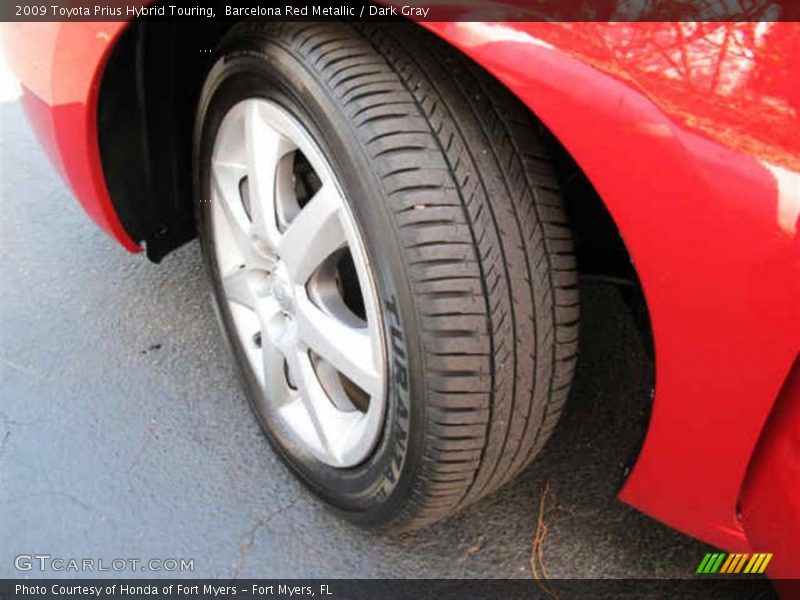 Barcelona Red Metallic / Dark Gray 2009 Toyota Prius Hybrid Touring