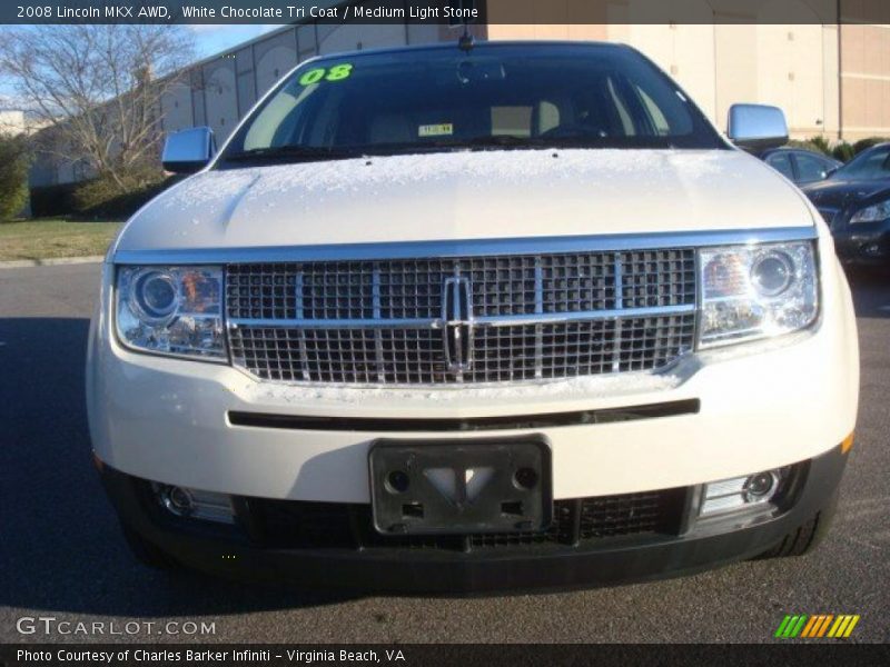 White Chocolate Tri Coat / Medium Light Stone 2008 Lincoln MKX AWD