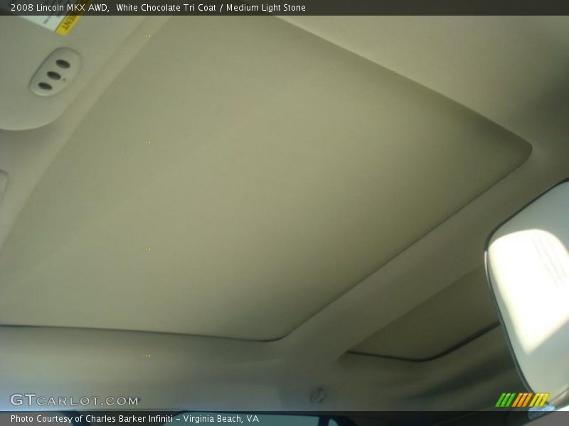 White Chocolate Tri Coat / Medium Light Stone 2008 Lincoln MKX AWD