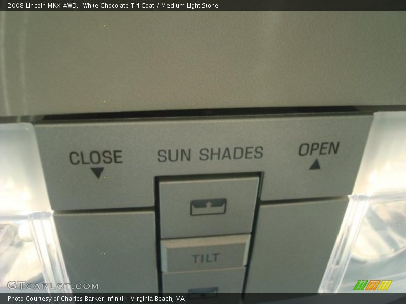 White Chocolate Tri Coat / Medium Light Stone 2008 Lincoln MKX AWD