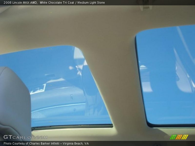 White Chocolate Tri Coat / Medium Light Stone 2008 Lincoln MKX AWD