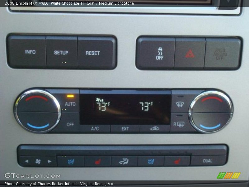 White Chocolate Tri Coat / Medium Light Stone 2008 Lincoln MKX AWD