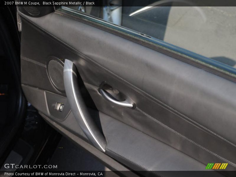 Black Sapphire Metallic / Black 2007 BMW M Coupe