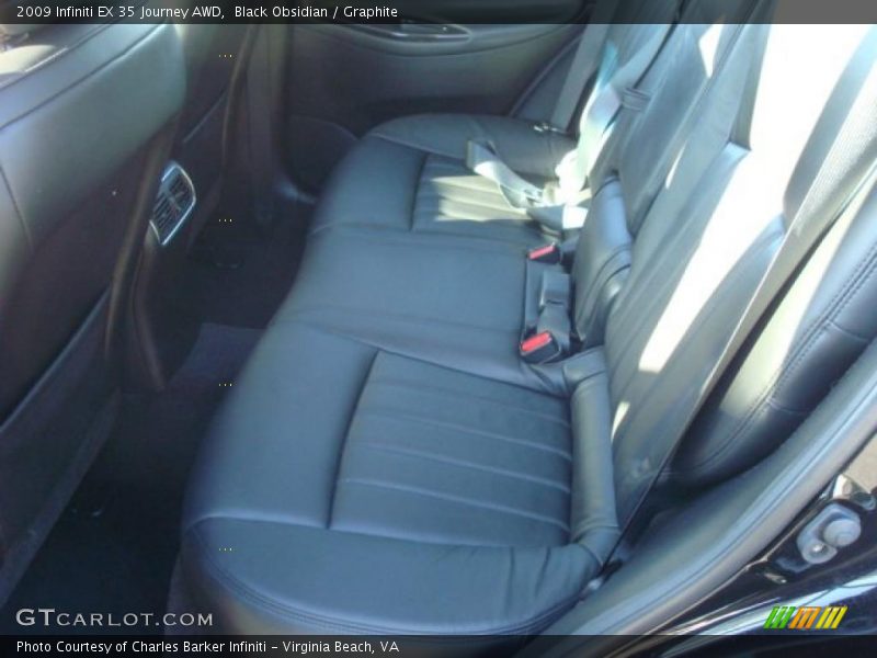  2009 EX 35 Journey AWD Graphite Interior