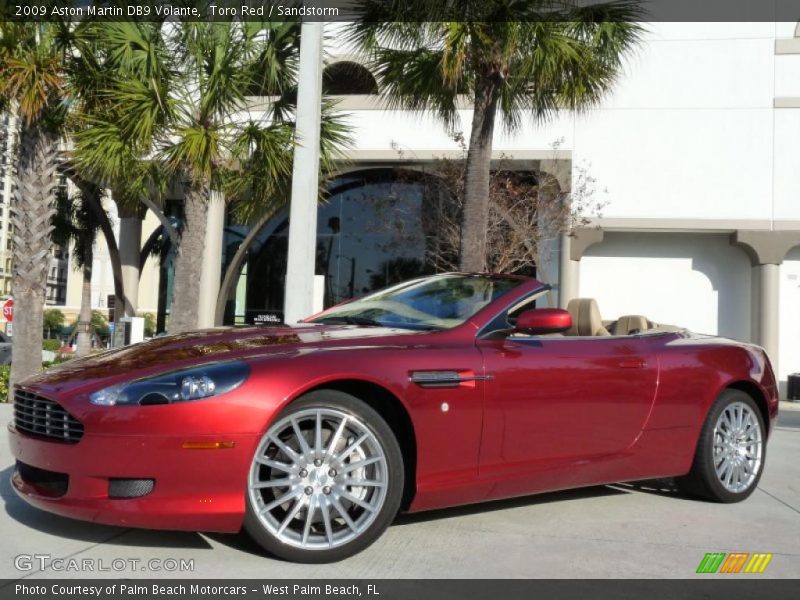 2009 DB9 Volante Toro Red