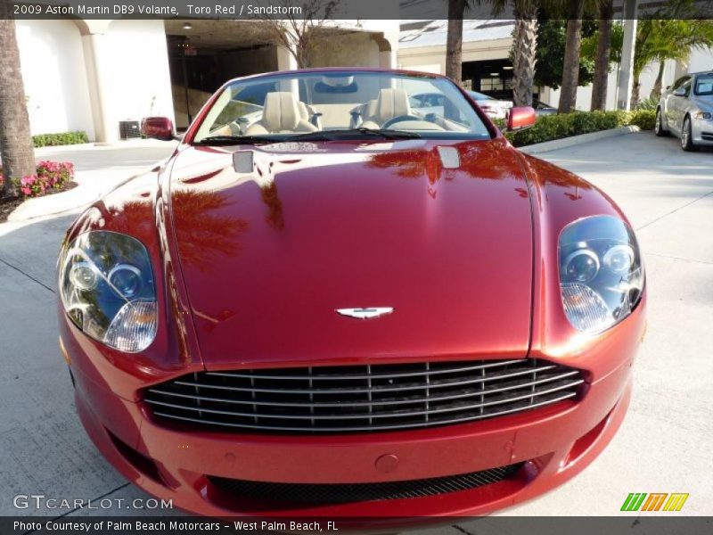  2009 DB9 Volante Toro Red