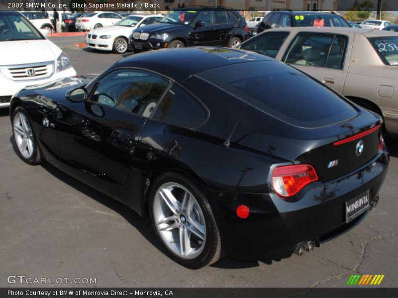  2007 M Coupe Black Sapphire Metallic