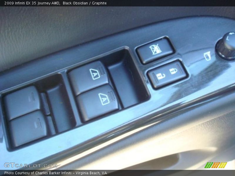 Black Obsidian / Graphite 2009 Infiniti EX 35 Journey AWD