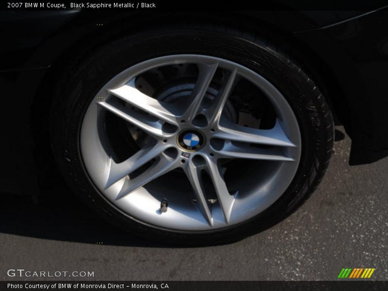 Black Sapphire Metallic / Black 2007 BMW M Coupe