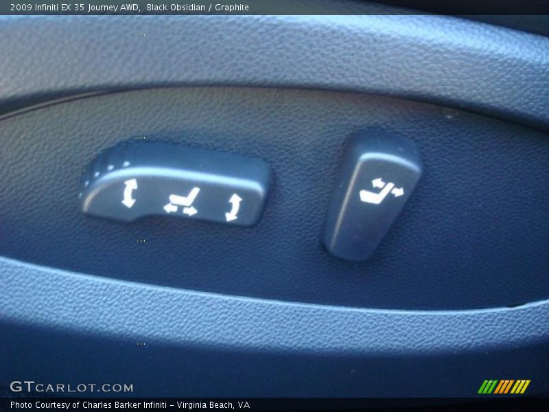Black Obsidian / Graphite 2009 Infiniti EX 35 Journey AWD