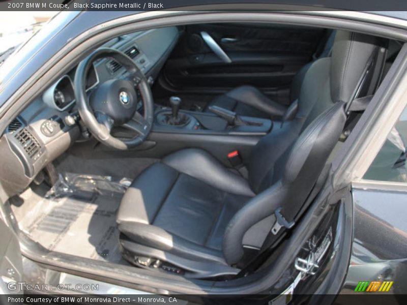  2007 M Coupe Black Interior