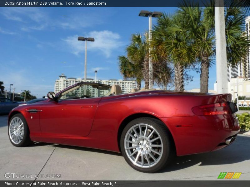  2009 DB9 Volante Toro Red