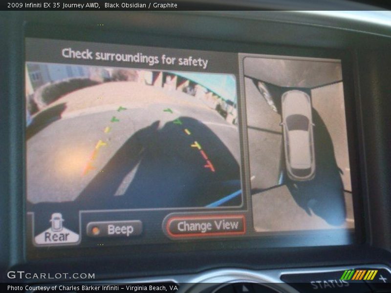 Black Obsidian / Graphite 2009 Infiniti EX 35 Journey AWD