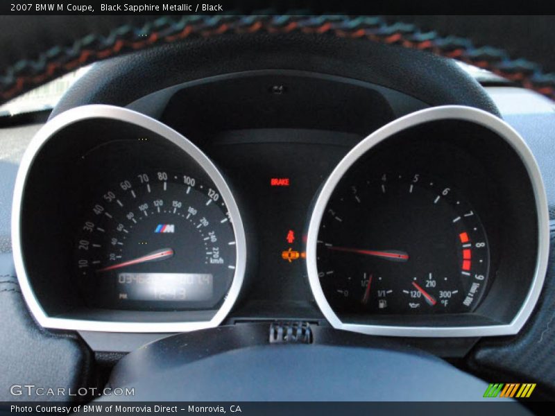 Black Sapphire Metallic / Black 2007 BMW M Coupe