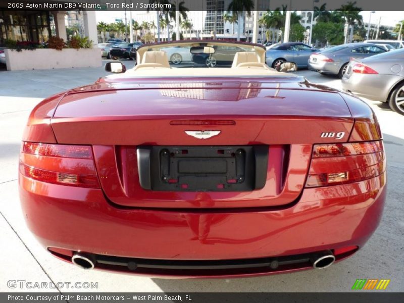  2009 DB9 Volante Toro Red