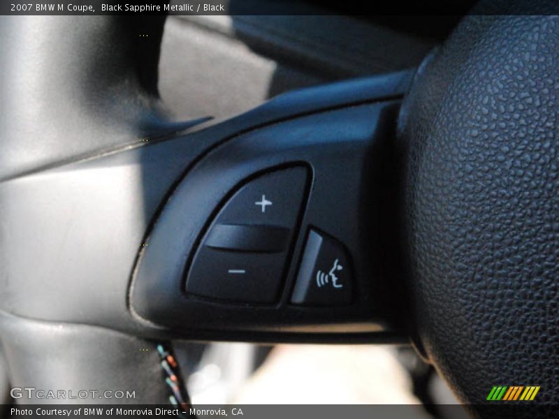 Black Sapphire Metallic / Black 2007 BMW M Coupe
