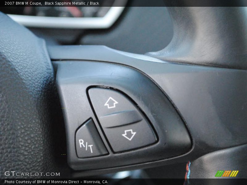 Black Sapphire Metallic / Black 2007 BMW M Coupe