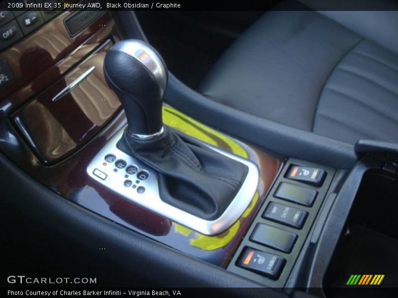  2009 EX 35 Journey AWD 5 Speed DS Automatic Shifter