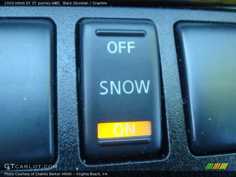 Black Obsidian / Graphite 2009 Infiniti EX 35 Journey AWD
