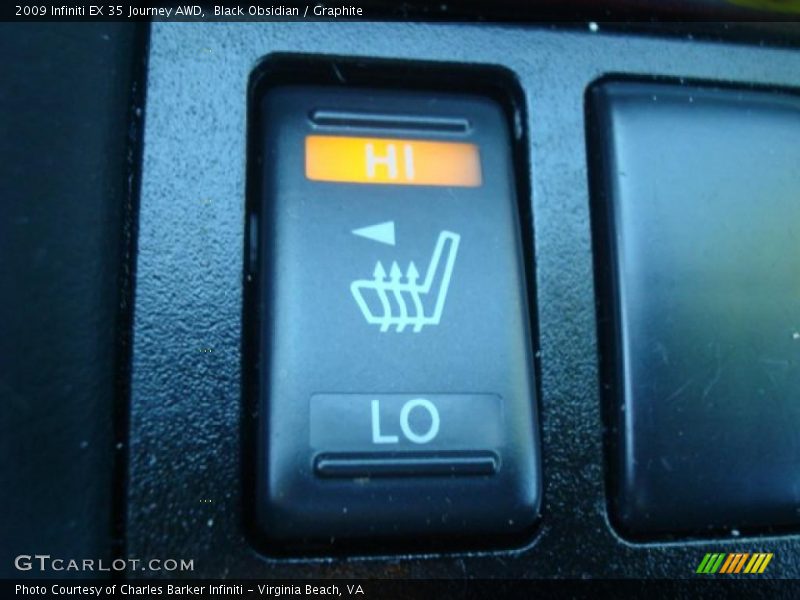 Black Obsidian / Graphite 2009 Infiniti EX 35 Journey AWD