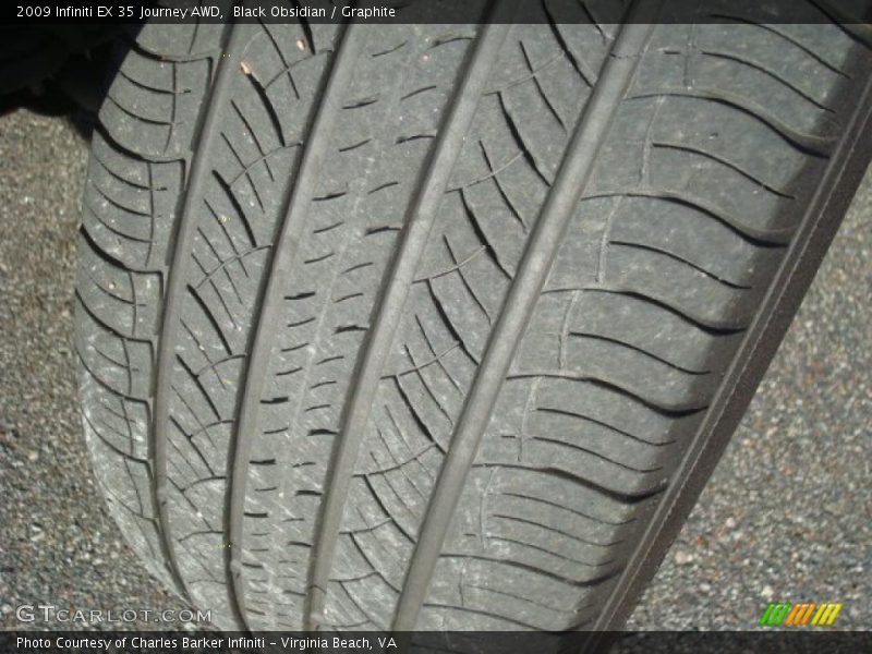 Black Obsidian / Graphite 2009 Infiniti EX 35 Journey AWD