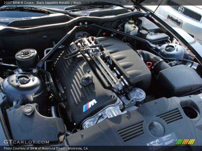  2007 M Coupe Engine - 3.2 Liter M DOHC 24-Valve VVT Inline 6 Cylinder
