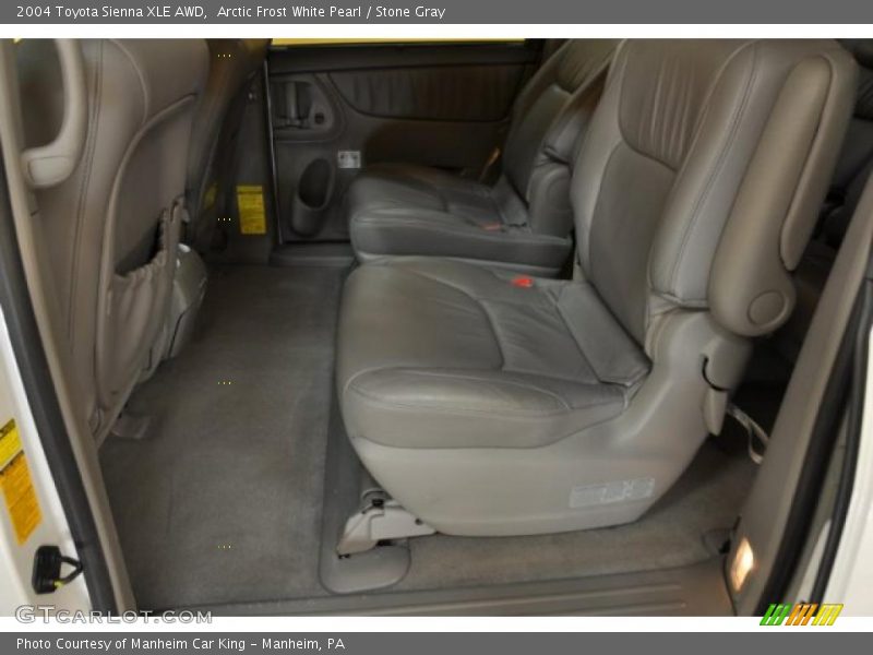 Arctic Frost White Pearl / Stone Gray 2004 Toyota Sienna XLE AWD