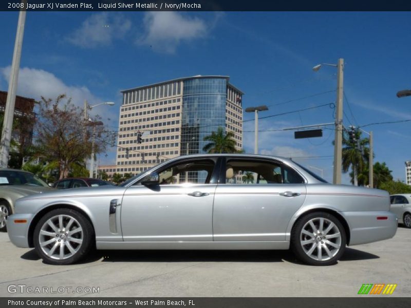  2008 XJ Vanden Plas Liquid Silver Metallic