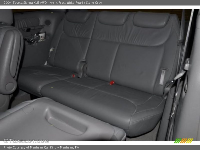 Arctic Frost White Pearl / Stone Gray 2004 Toyota Sienna XLE AWD