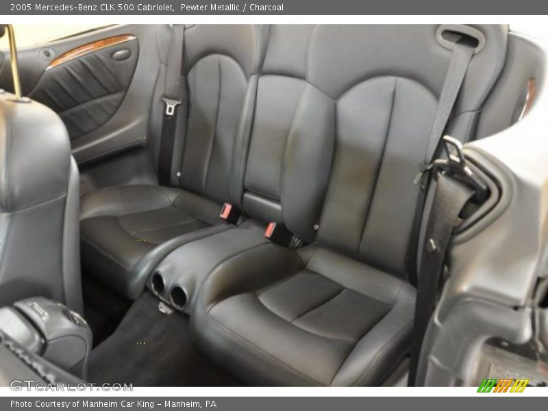  2005 CLK 500 Cabriolet Charcoal Interior