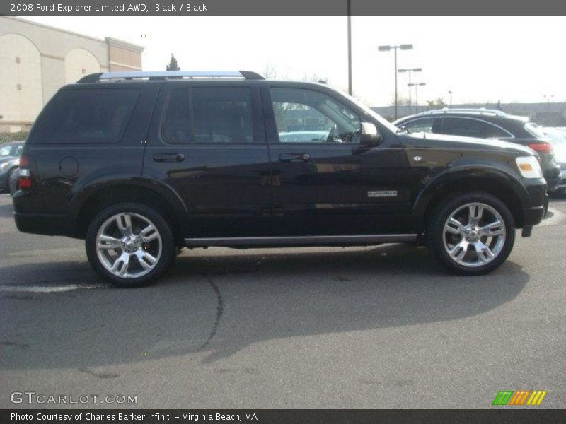 Black / Black 2008 Ford Explorer Limited AWD