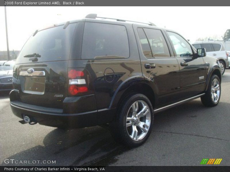 Black / Black 2008 Ford Explorer Limited AWD