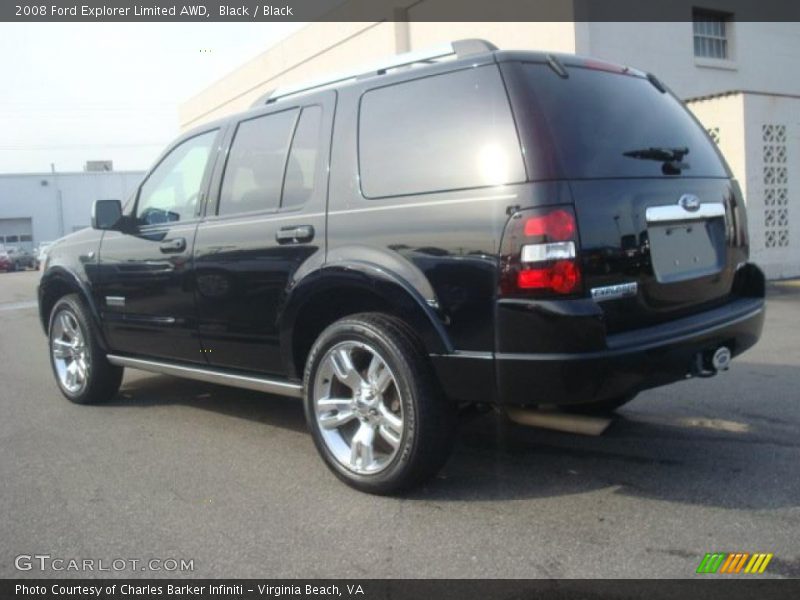  2008 Explorer Limited AWD Black