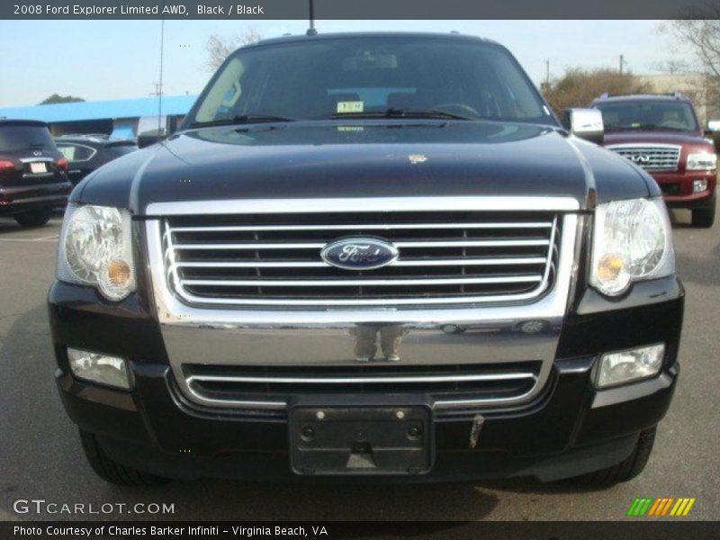 Black / Black 2008 Ford Explorer Limited AWD