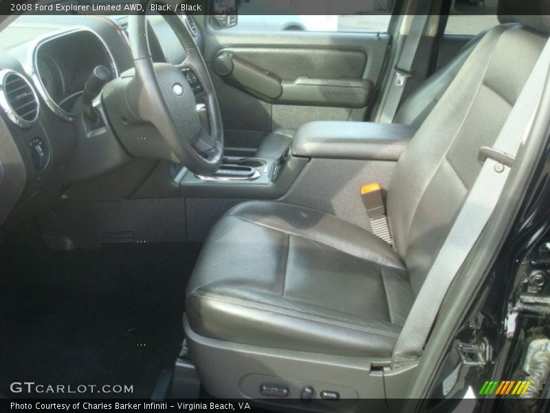 Black / Black 2008 Ford Explorer Limited AWD