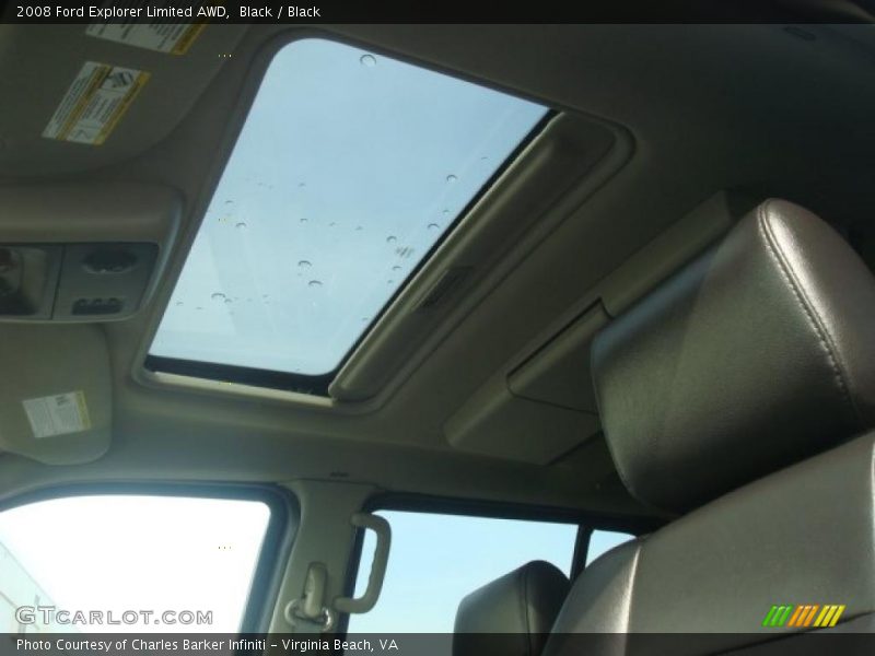 Black / Black 2008 Ford Explorer Limited AWD