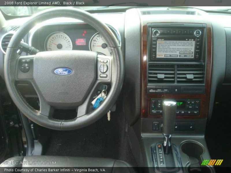 Black / Black 2008 Ford Explorer Limited AWD