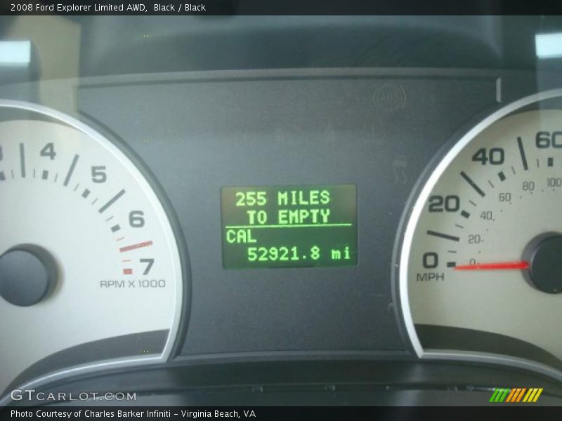 Black / Black 2008 Ford Explorer Limited AWD