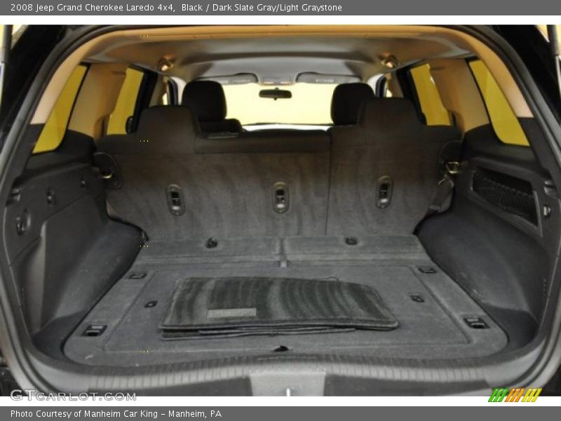 Black / Dark Slate Gray/Light Graystone 2008 Jeep Grand Cherokee Laredo 4x4