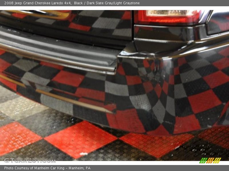 Black / Dark Slate Gray/Light Graystone 2008 Jeep Grand Cherokee Laredo 4x4
