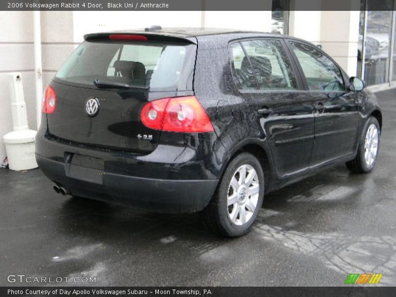 Black Uni / Anthracite 2006 Volkswagen Rabbit 4 Door
